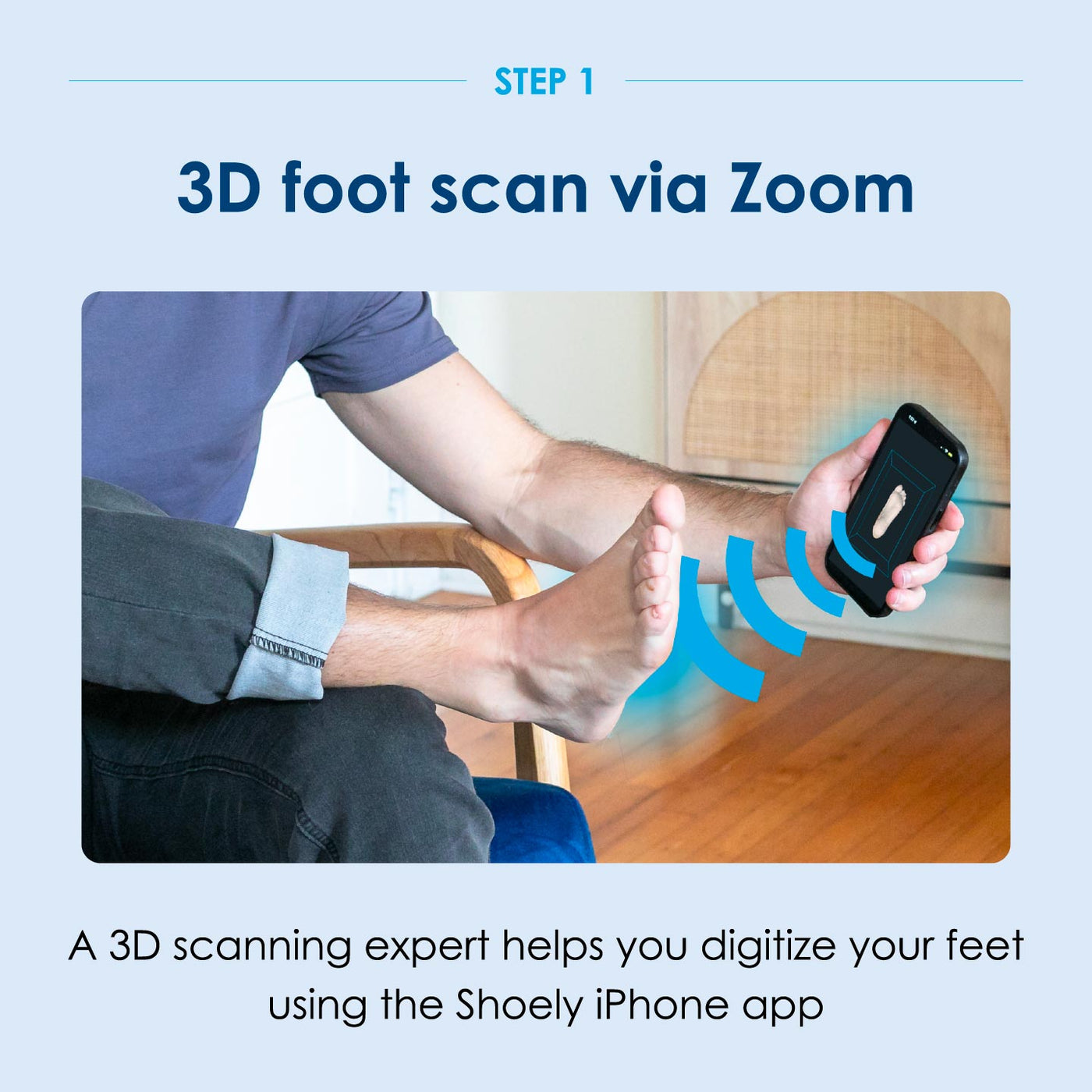 Custom Shoe Fitting - At-Home 3D Scan (Beta) – Shoely